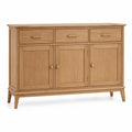 Credenza in Rovere con 3 Cassetti e 3 Ante 120x40x85 cm