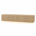 Mobile TV Sospeso in Legno di Rovere 180 cm