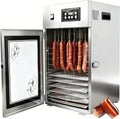 Asciugatrice 24H, 800 W, 7,5 kg, 30 a 90 °C, timer, professionale, acciaio inox, Disidratatore a Rotazione 360° da 7,5kg in Acciaio Inox