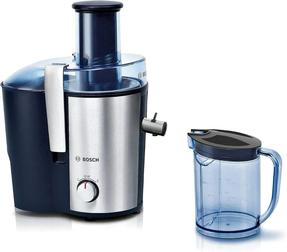 Bosch MES3500 Centrifuga, 2 L, 700 W, acciaio inox, argento, Acciaio Inossidabile, 0 Decibel