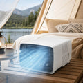 Condizionatore 12H, 280 W, 45 dB, portatile, timer, campeggio, Timer e Controllo Remoto per Camping, Mini Aria Condizionata con Compressore 280W
