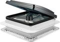 Ventilatore apertura-36, 36 x 35,5 x 15 cm, 12 V, IP65, 12 V Rv con sorgente luminosa 4 Led e 10 pale Ip68
