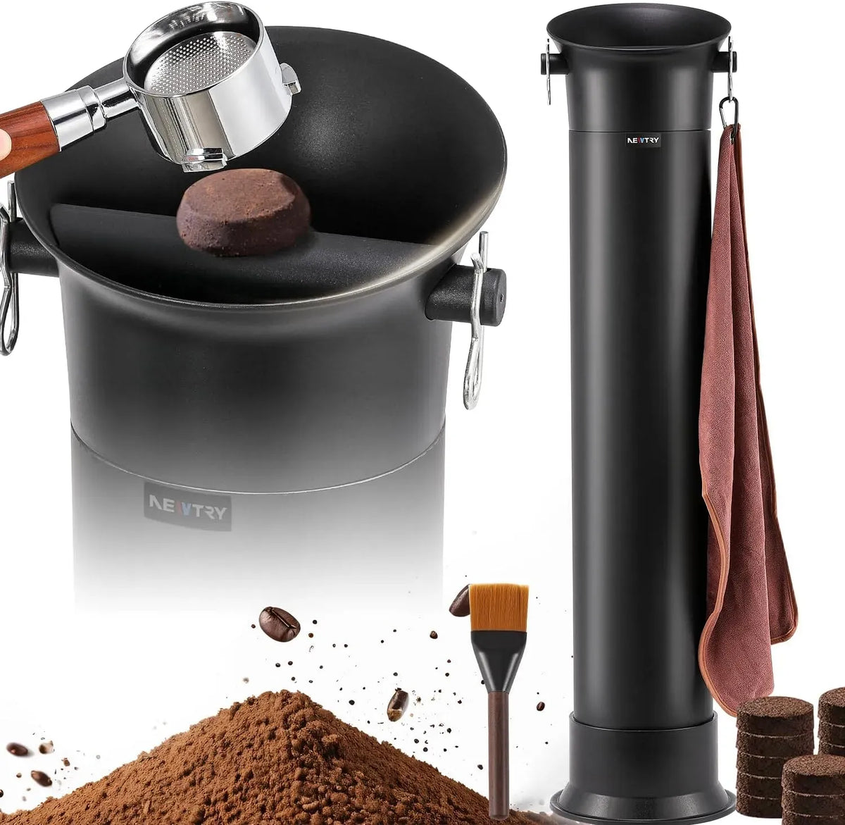 Secchiello fondi Caffe Commerciale, Knock Box per Espresso 19L Grande