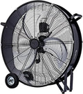 Ventilatore 2460IND, 60CM, 110 W, ruote di trasporto, industriale, 3 velocità