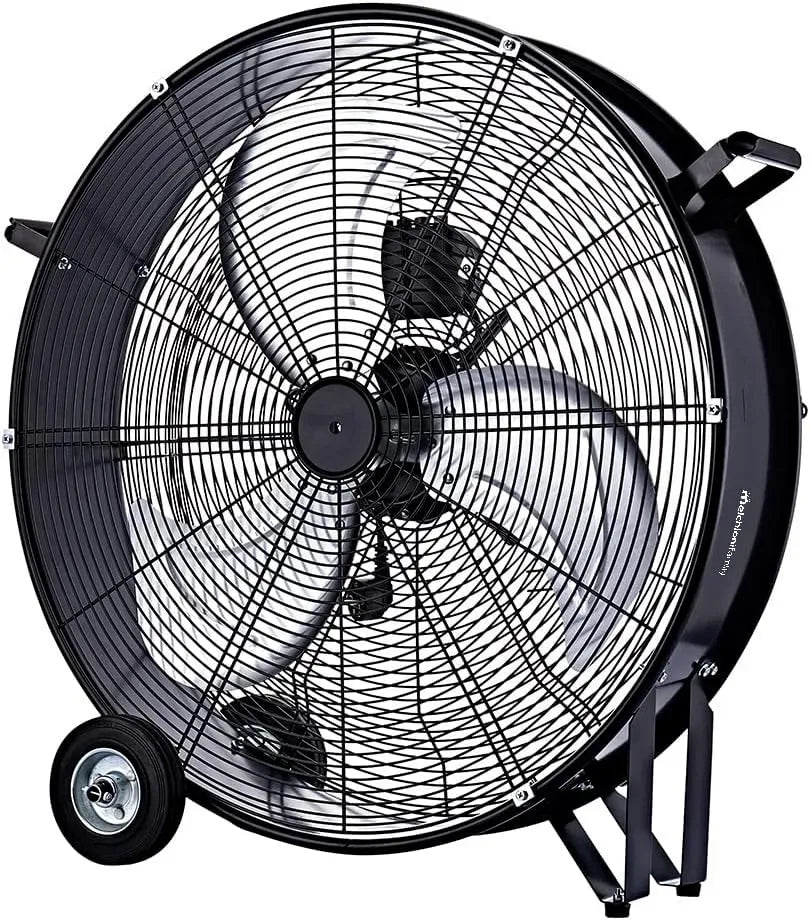 Ventilatore 2460IND, 60CM, 110 W, ruote di trasporto, industriale, 3 velocità