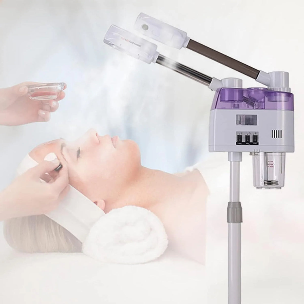 V 800 vaporizzatore, vaporizzatore a vapore per il viso, 800 W, 220 V, 680 ml, per sauna facciale 680 ml