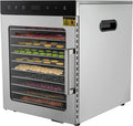 10 piani, Disidratatore Alimentare In Acciaio Inox Disidratatore Frutta E Legumi Per Alimenti Carne Food Dehydrator Freeze Dryer