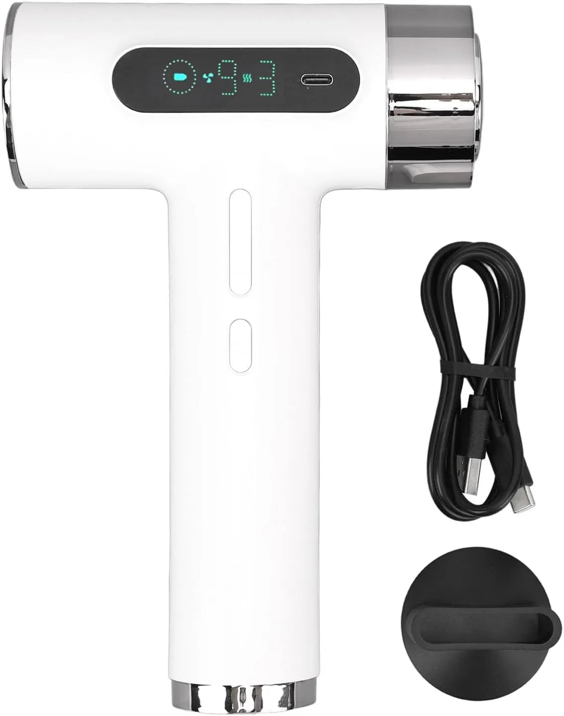 100000Giri/min 15600mAh Custodia in ABS Resistente, Compatto per Dormitori Esterni, Senza Fili 300W 100000Giri/min Ricaricabile USB 15600mAh Portatile