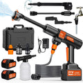 Idropulitrice, TOPALL 4000mAH, portatile, Max da 45 Bar, 2 * Batterie