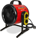 mh3000vt Riscaldamento officina, Turbo massimo 40 m², 3000 W