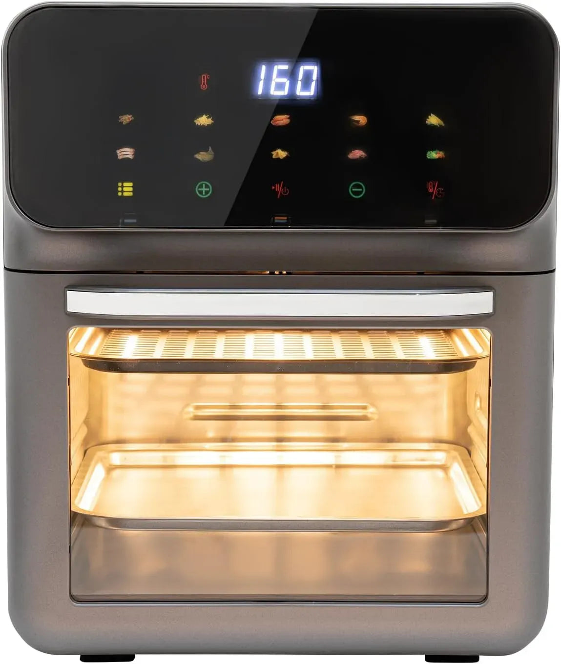 Forno elettrico, 27 x 26 x 32 cm, 1350 W, touch, display LCD