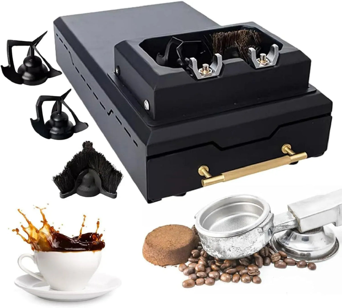 Macchina per La, Pulitore, macchina da caffè elettrica, 58 Mm, professionale, per Portafiltri