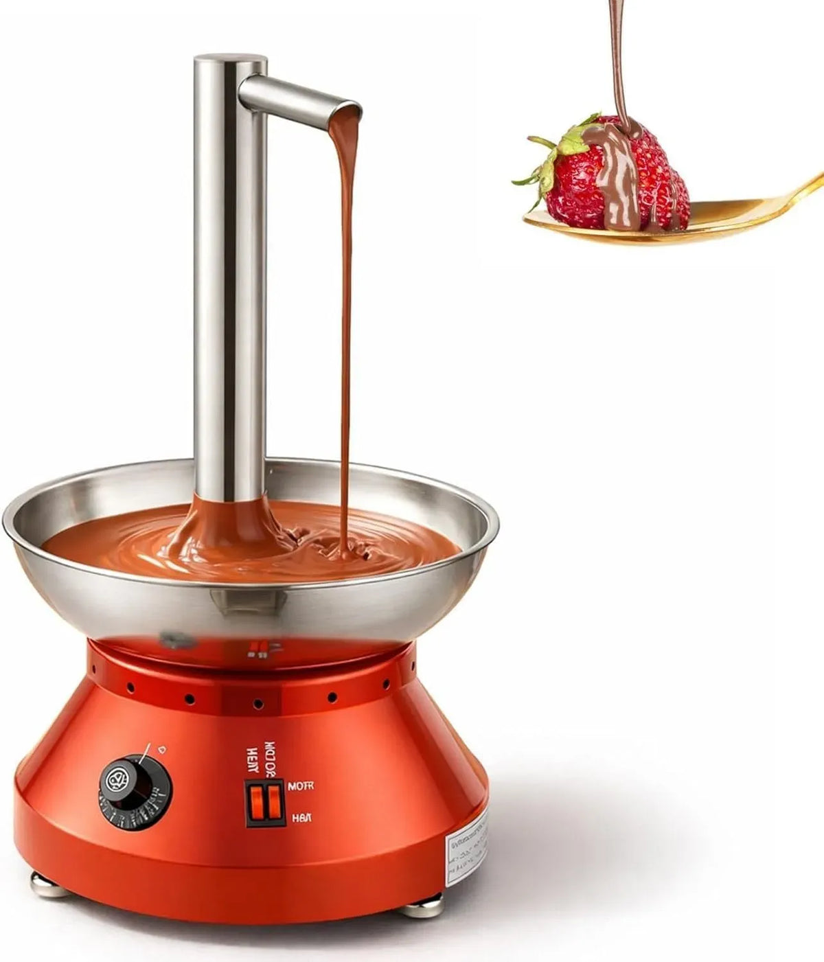 Rubinetto da cucina, acciaio inox, Capacità 3000 Ml Salsa Al, Fontana Di Cioccolato In Acciaio Inossidabile