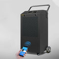 Asciugatrice Litri/24, timer, industriale, professionale, nero, Deumidificatore Commerciale Da 60 Ore