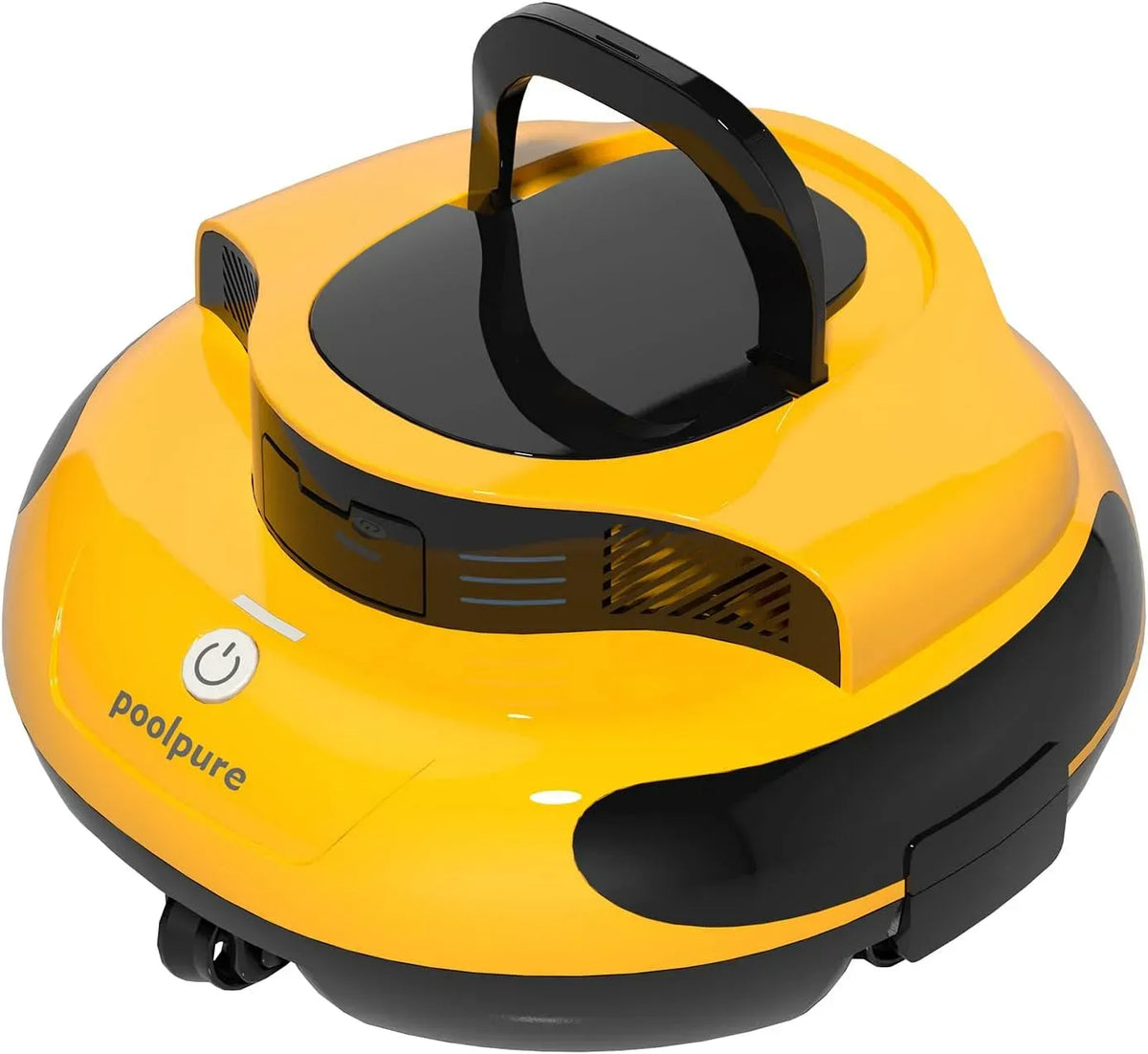 Aspirapolvere, POOLPURE IPX8, ruote di trasporto, pulitore automatico per piscine fino a 90 m²