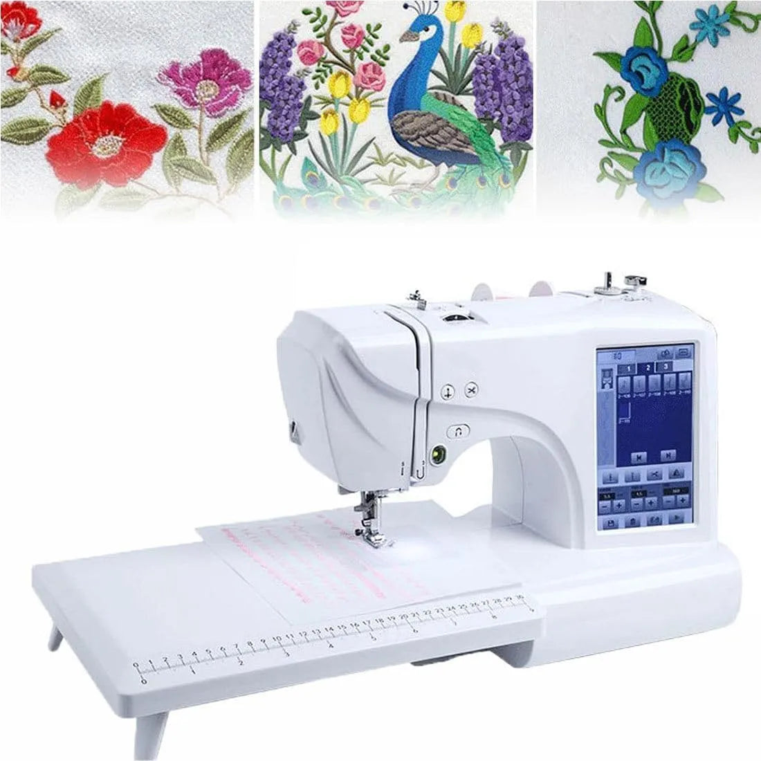 X 9 Macchina da Cucire, Macchina da Ricamo, macchina per cucito elettrica, ricamatrice elettrica, touch, effetto 3D
