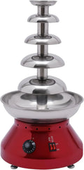 Macchina, 51 x 38 x 52 cm, acciaio inox, rosso