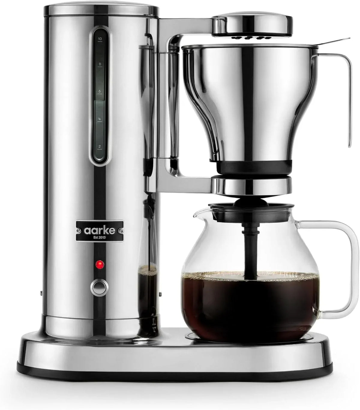 macchina per caff, filtro, macchina da caffè elettrica, 1,25 L, 250 ml, 10 tazze, mantieni caldo, vetro, per caffè filtro