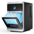 1600Pz/24H Macchina per il Ghiaccio, Ice Maker, macchina da caffè elettrica, 1.8 L, per il Ghiaccio Casa, EUHOMY