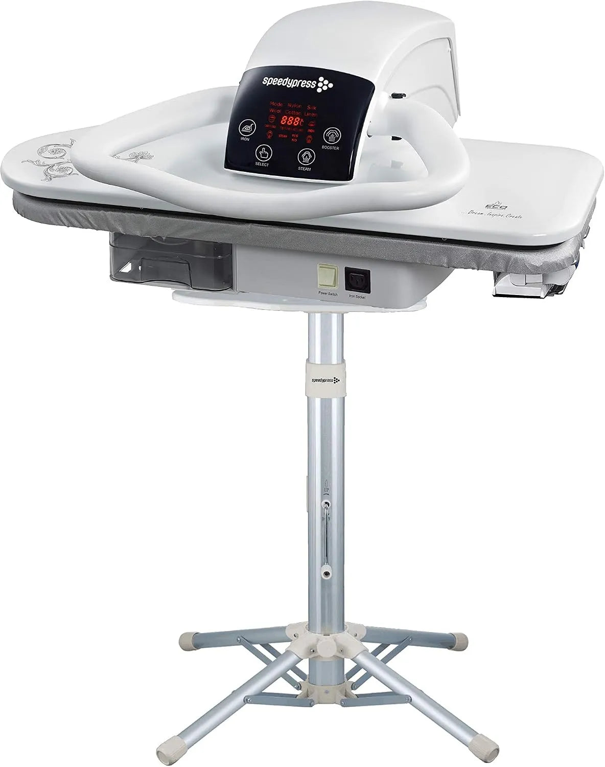 70HD-W 1600watt Pressa, Filtro, pressa da stiro a vapore, 68cm, 1600 W, 68 cm, bianco