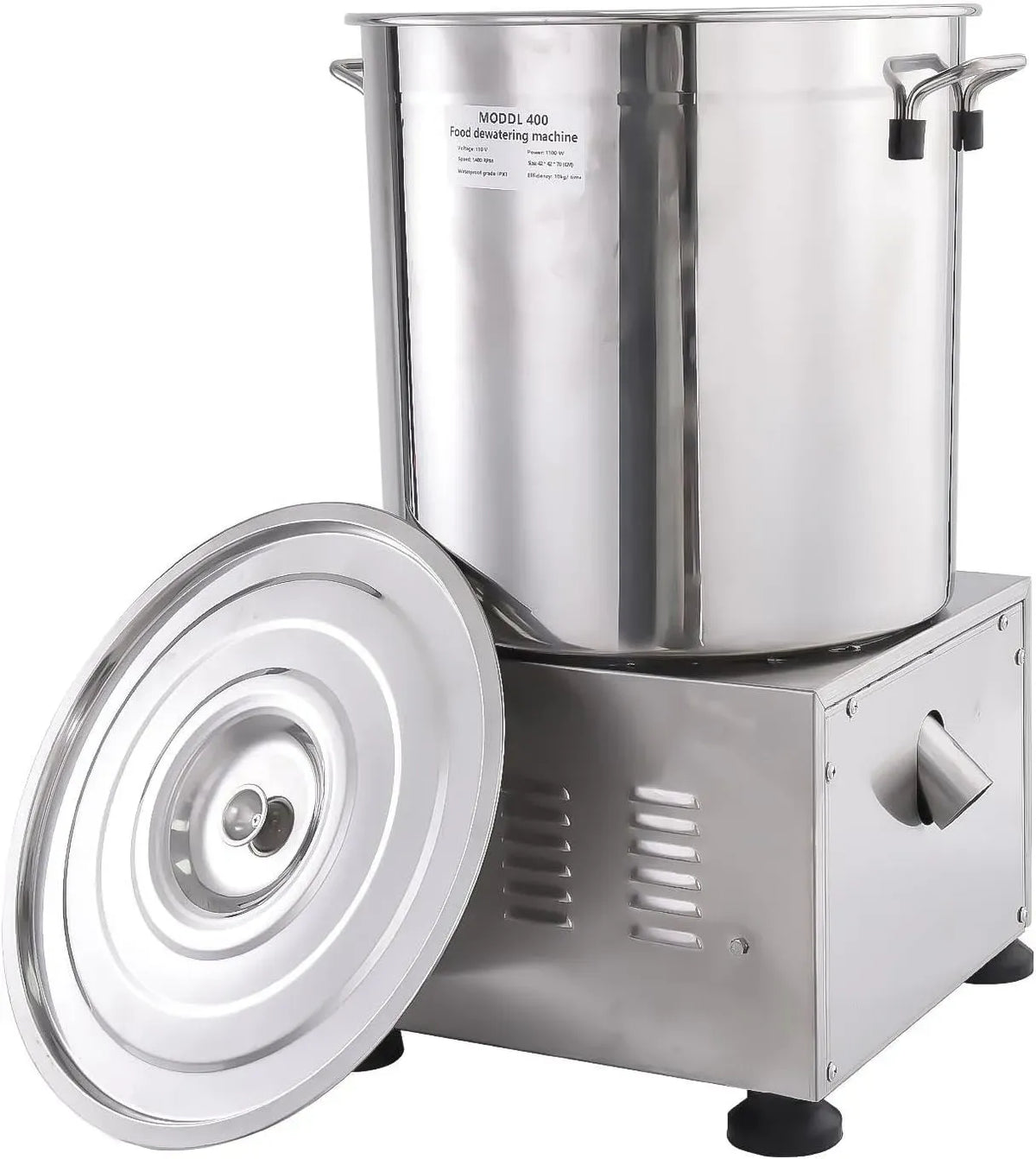 Centrifuga, professionale, acciaio inox, spremiagrumi ed estrattore, Centrifuga per lattuga Commerciale in Acciaio Inossidabile
