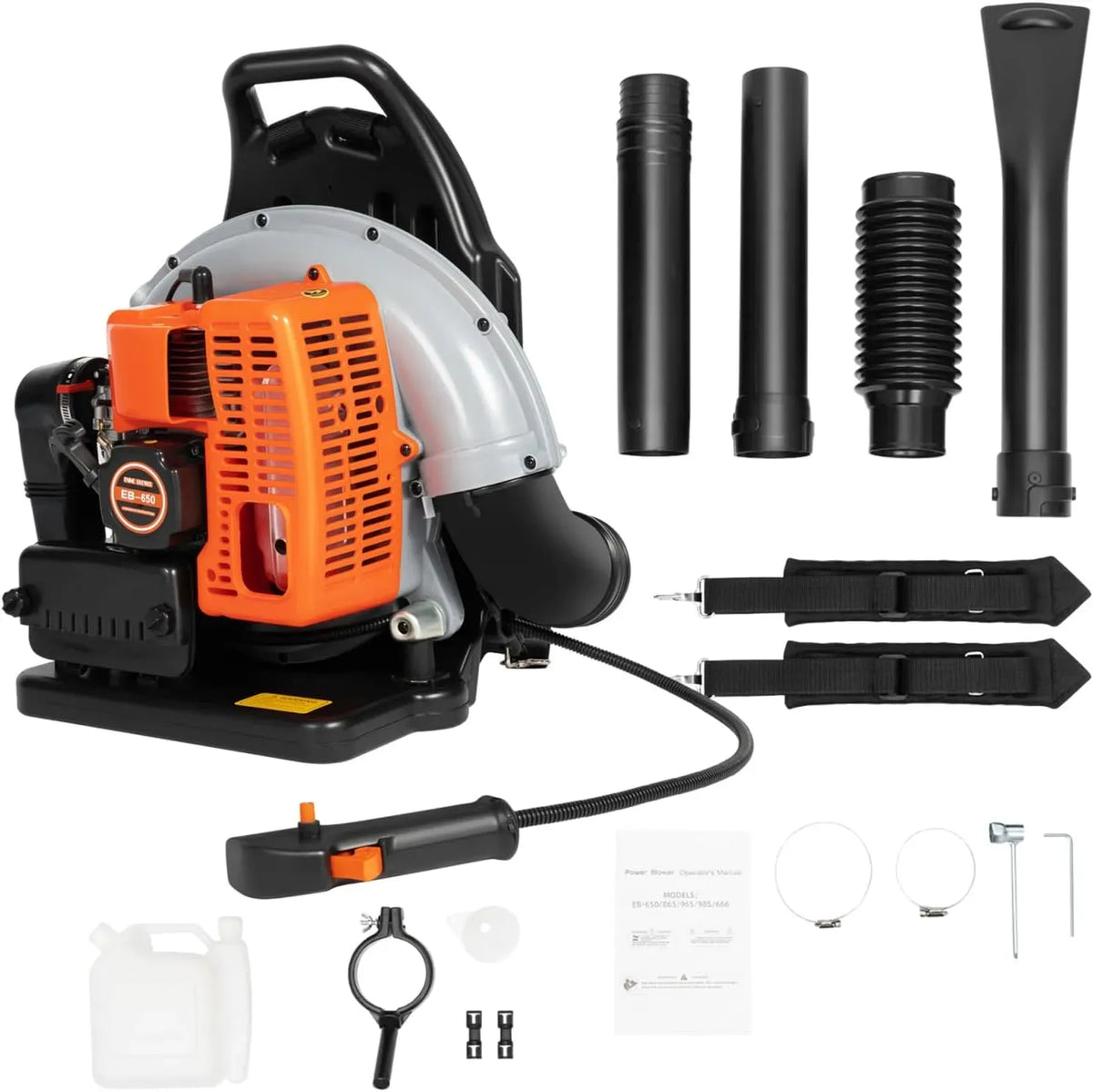 motore, 1,8 L, 2,7 kW, 0,3 m, ampio serbatoio, per foglie