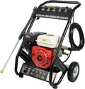 Lavatrice 7.5hp 170-190bar, acciaio inox, lavabiancheria, Lavatrice Alta Pressione Benzina