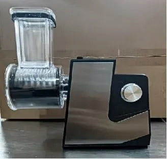 Robot da cucina, 250 W, FITNATE, argento, grattugia per formaggio a 5 inserti, spina UE