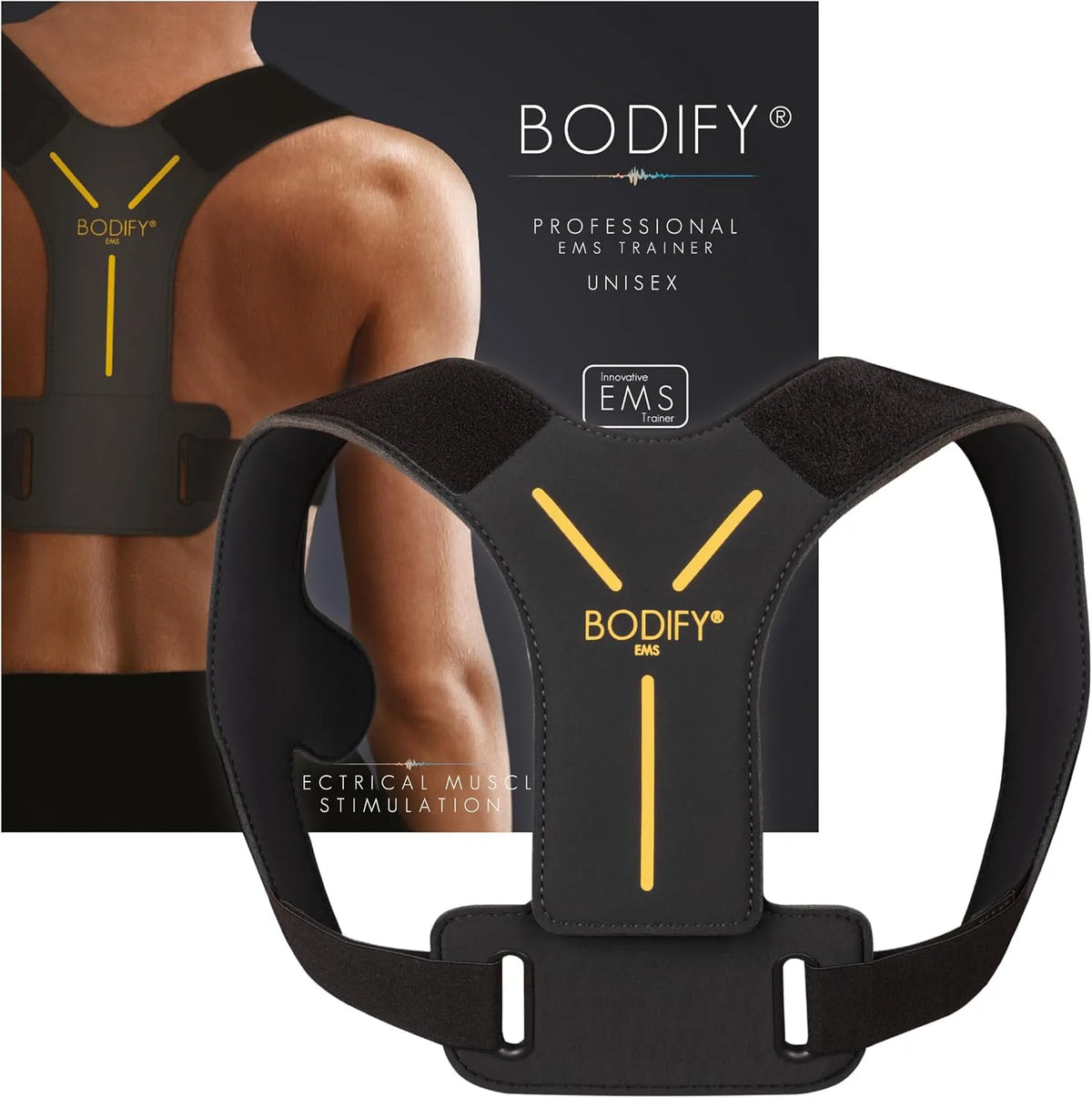 Allenamento EMS, Bodify® EMS Neck Trainer PRO, Attivazione mirata della muscolatura del Collo, Attivazione Muscolare