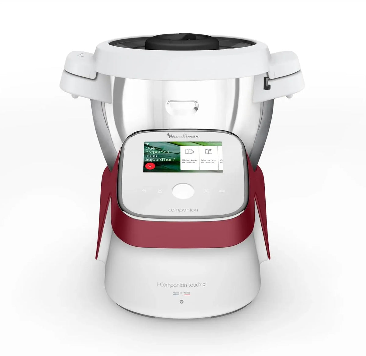 Moulinex HF9345 Robot da cucina, 4,5 L, 1550 W, 14 programmi, 30 a 150 °C, touch, 14 Programmi Automatici e 5 Accessori Dedicati, Capacità 4,5L