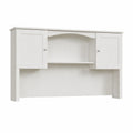 Libreria da scrivania in MDF bianca 120x30x110 cm