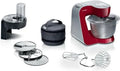 Bosch MUM58710 Imapstatrice, Rosso, 1000 Watt, Ciotola in Acciaio da 3,9 L