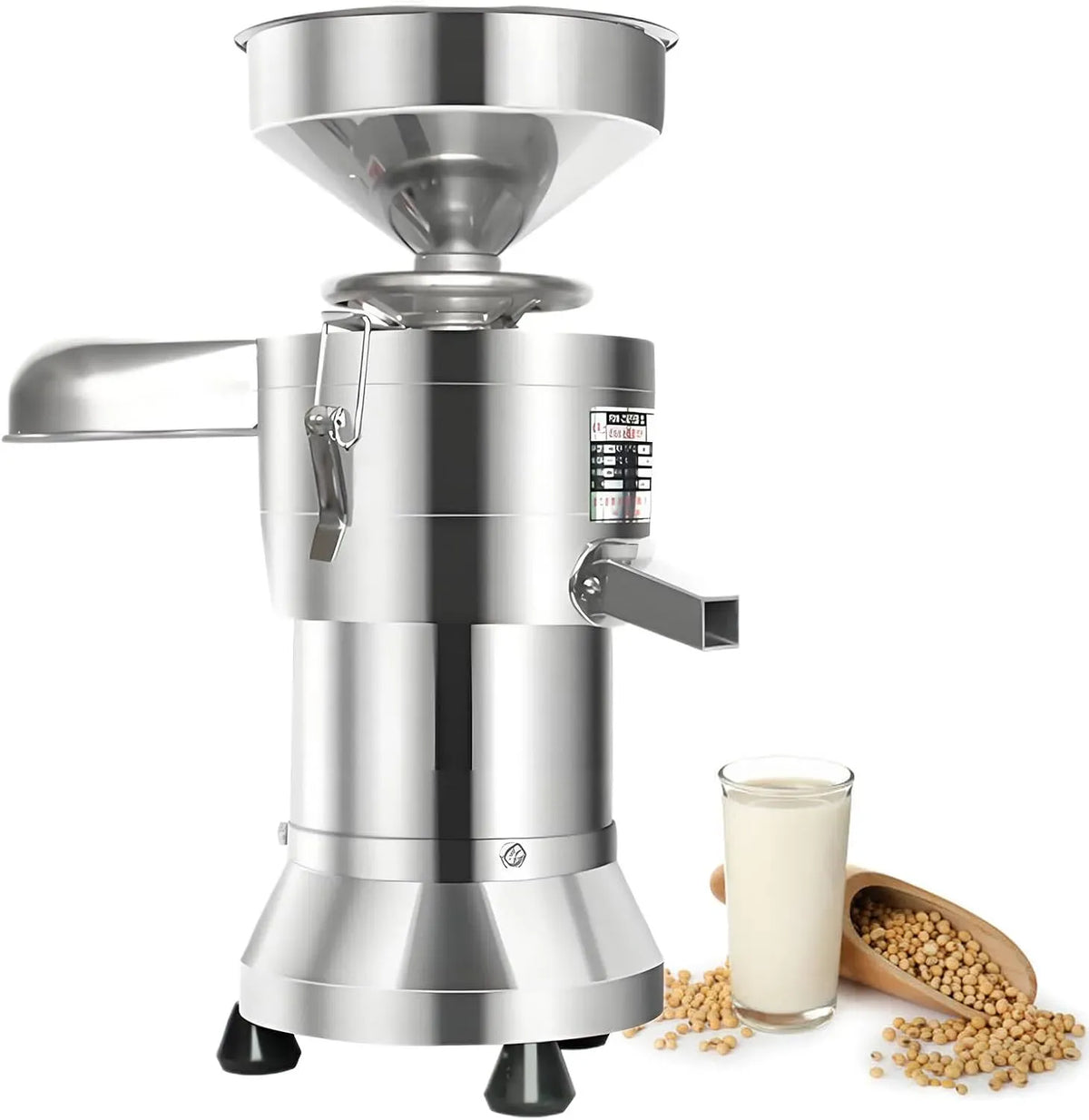 Macchina per Latte, macinino per chicchi di caffè, macchina da caffè elettrica, professionale, acciaio inox