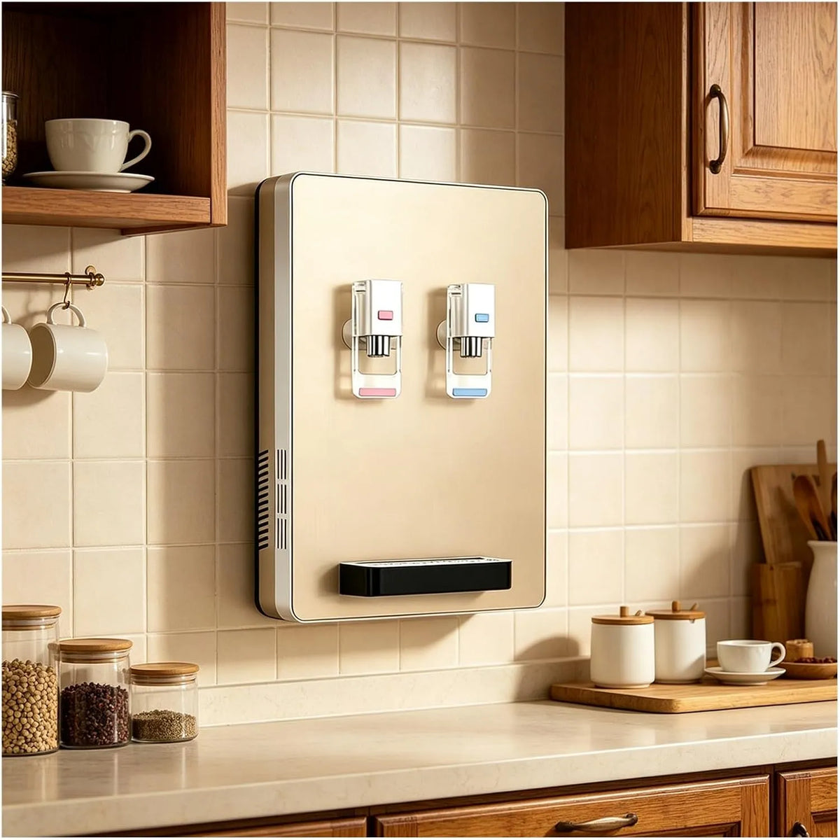 Dispenser, decorazione del soggiorno, 2 zone di temperatura, per Casa