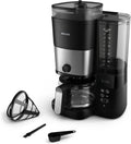 Philips All-in-1 Filtro, macinino per chicchi di caffè, macchina da caffè elettrica, 1,25 L, pannello IPS