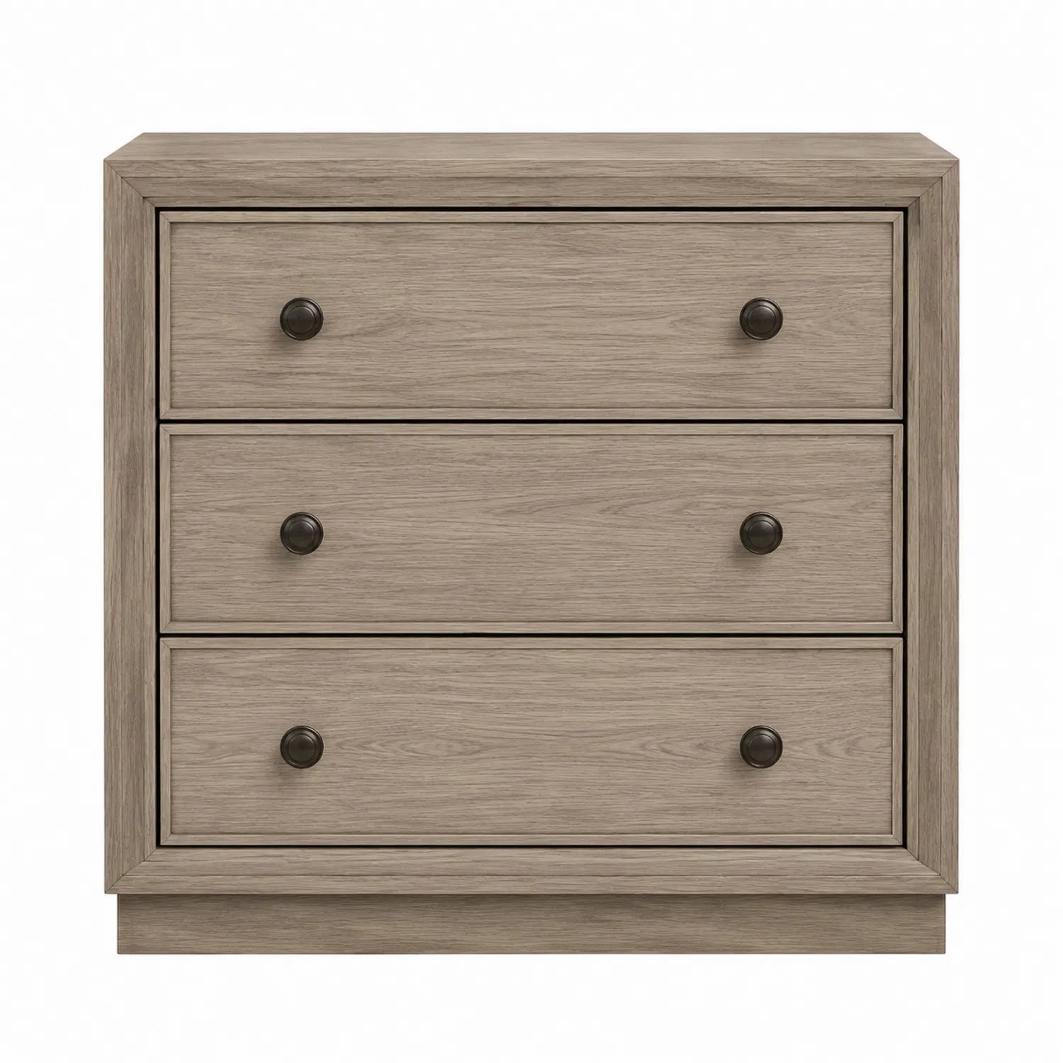 Cassettiera in Legno MDF con 3 Cassetti