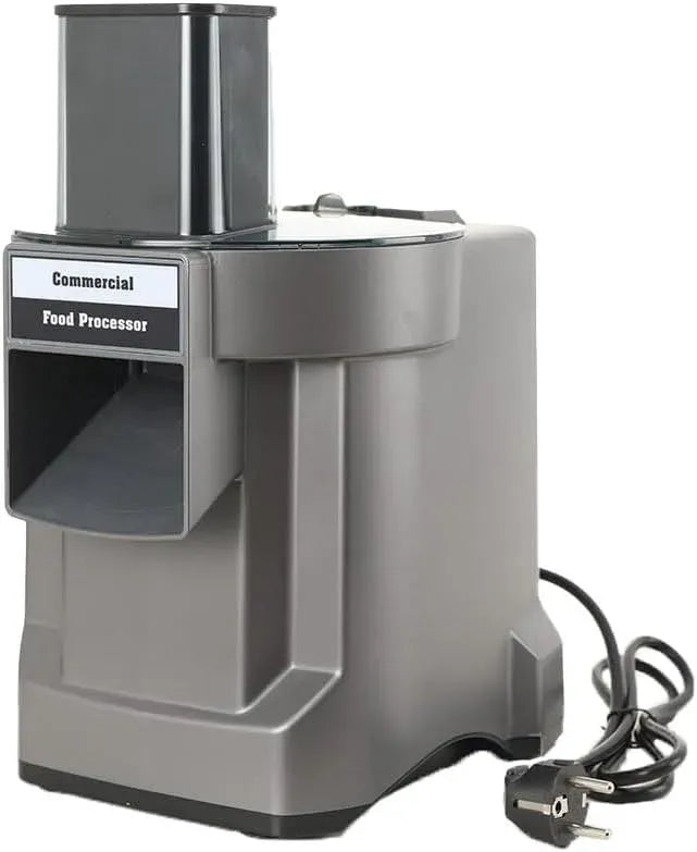Tagliaverdure Elettrico 3 in 1 Commerciale Tritatutto in Acciaio Inox per Cubetti, per Lavorazione Alimenti e Uso, Taglio a Filetti e Grattugiatura
