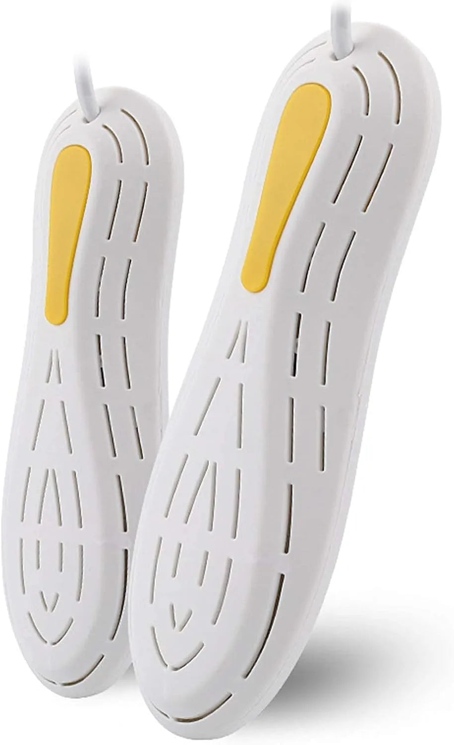 Riscaldatore, asciugascarpe elettrico, funzione riscaldante, bianco, per Tutti i Tipi di Scarpe