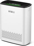 Purificatore d'aria, KNKA, bianco, depuratore d'aria, Purificatore d'Aria Filtro HEPA Sensore Intelligente fino 80m²