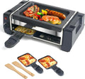 barbecue, Griglia, piastra, tavolo, griglia elettrica da tavolo, 500 W, rivestimento antiaderente, 2 zone di temperatura