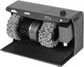 Lucidascarpe, macchina elettrica lustrascarpe, 40x26x24cm, 120 W, per tutti i Tipi di Scarpe di Pelle