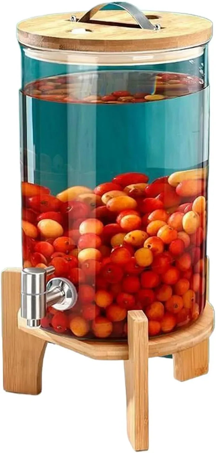 Rubinetto da cucina, 7.5 L, miscelatore e rubinetto lavello, Macchina per Bevande in Vetro