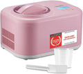 3-in-1-100W Macchina per Gelato, macchina per gelato e sorbetto, 1 L, 100 W, per Gelato Autorefrigerante per Frozen Yogurt, TZS