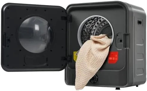 Asciugatrice, 5 programmi, 4,5 kg, acciaio inox, riscaldamento in ceramica PTC, capacità 4,5 kg