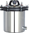 18L/24L Sterilizzatore, sterilizzatore elettrico, 24 L, 18 L, portatile, vapore, acciaio inox, per Maggiore Sicurezza di sterilizzazione.