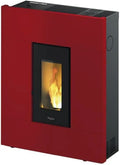 Stufa a Pellet Corridoio 8 KW Pianeta Orto Antracite