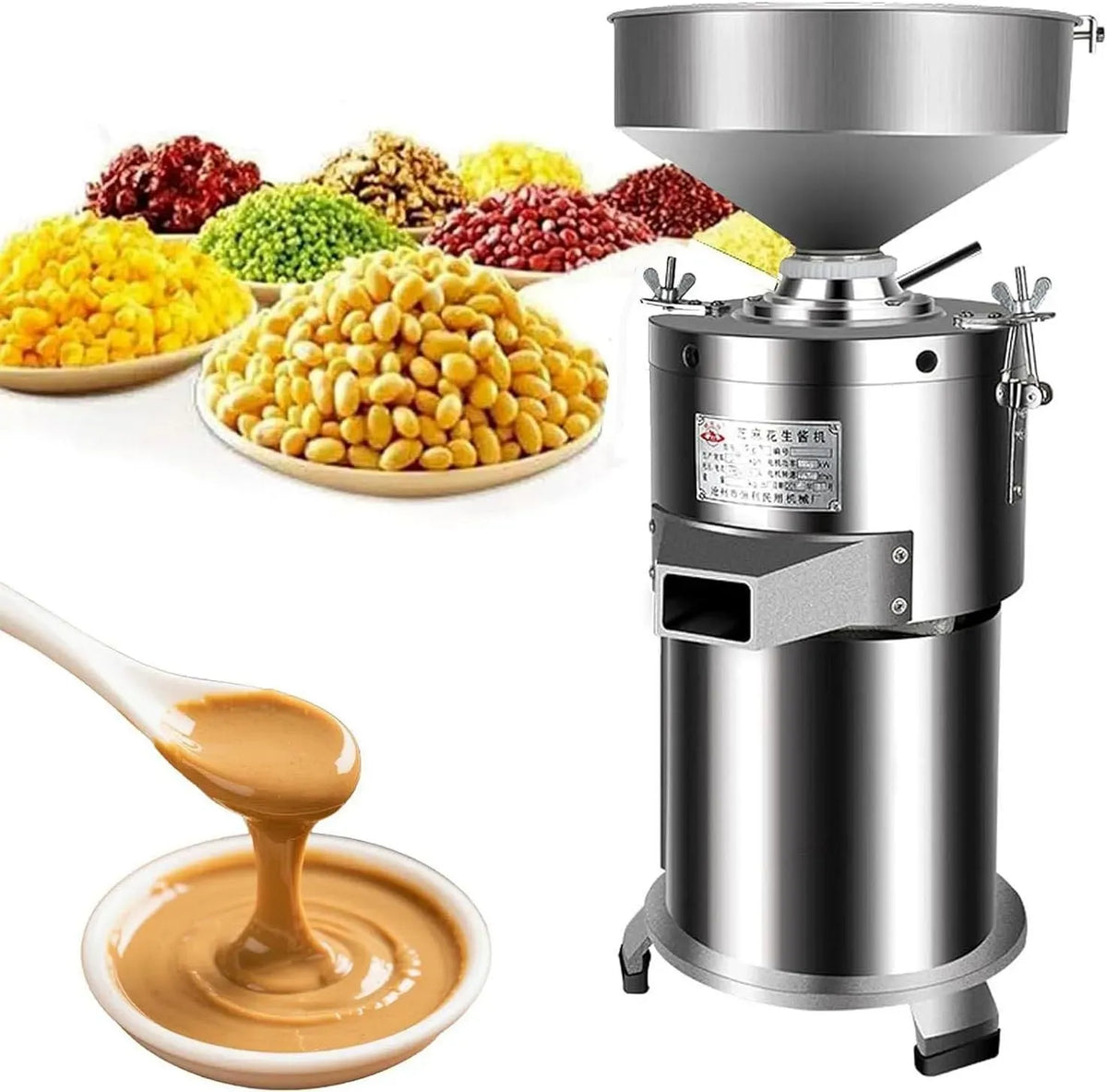 Macchina, 15 kg, acciaio inox, per Macinare Frutta Secca