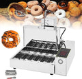 Macchina per ciambelle, 9,5 L, 2000 W, donut maker, professionale, acciaio inox