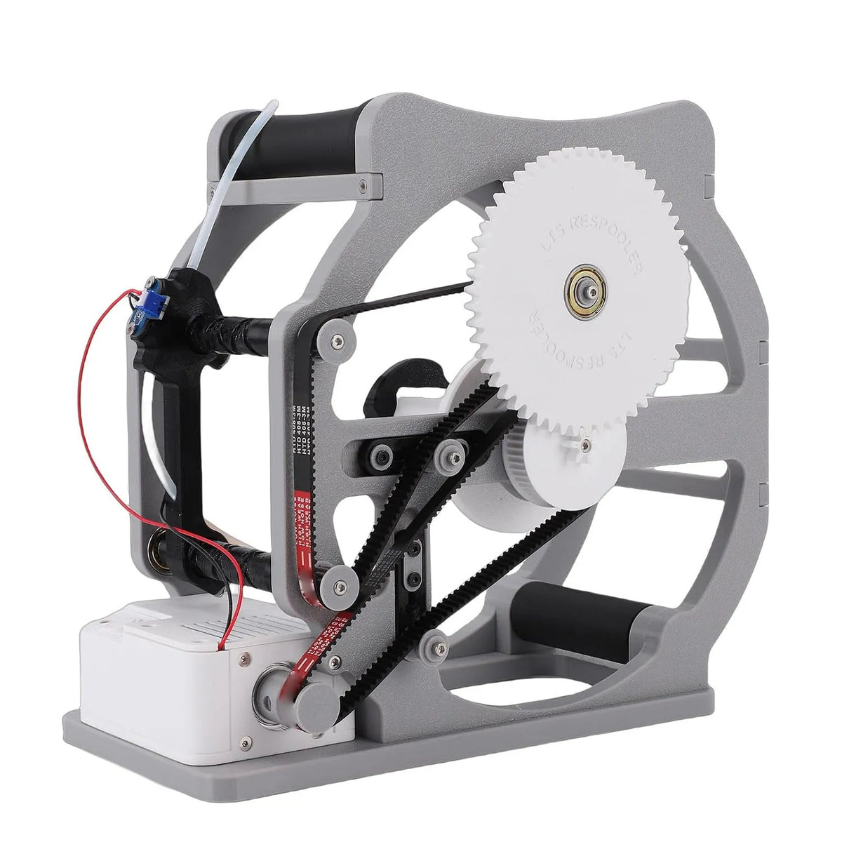 Avvolgitore Elettrico per Bobina, Spina europea, Riavvolgitore di Filamento 3D con velocità Regolabile di Arresto Automatico per Fili per Saldatura in