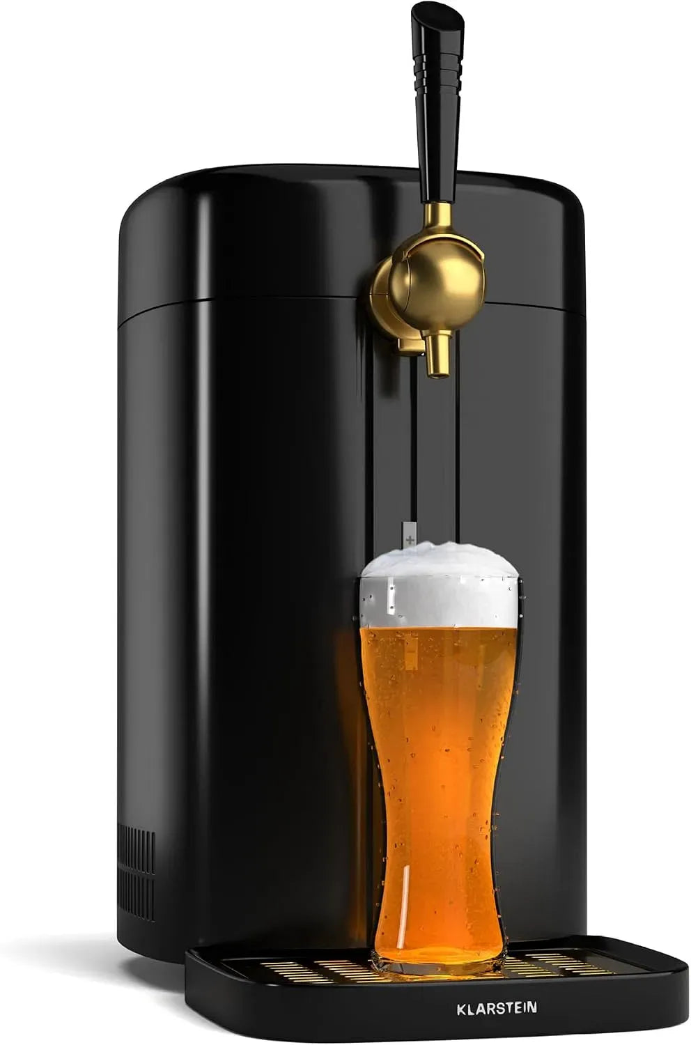 Klarstein Dispenser, 5 L, 3 a 12 °C, nero, per Birra
